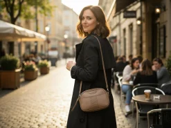 Bandolera Toronto beige