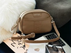 Alternative view of Bandolera Toronto beige
